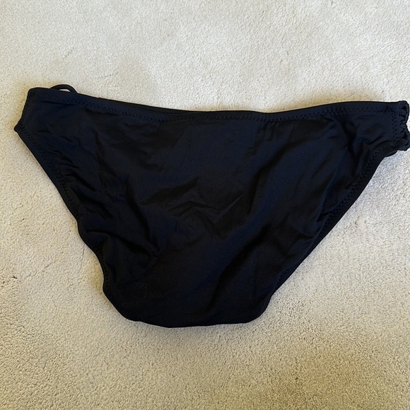 Becca Black Crochet Sides Bikini Bottom - Picture 2 of 3